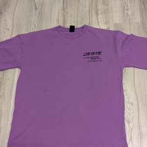 Purple Short Sleeve Tee